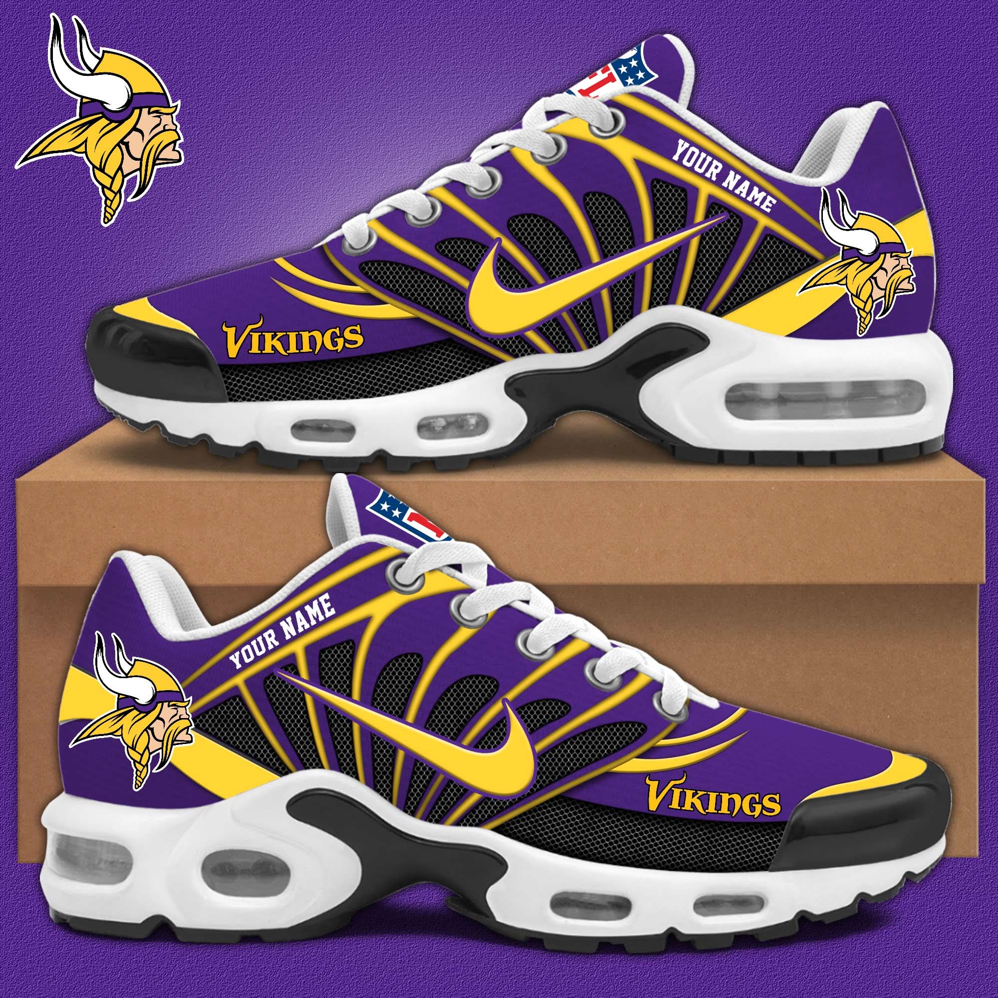 minnesota vikings personalized shoes 5815 shv94
