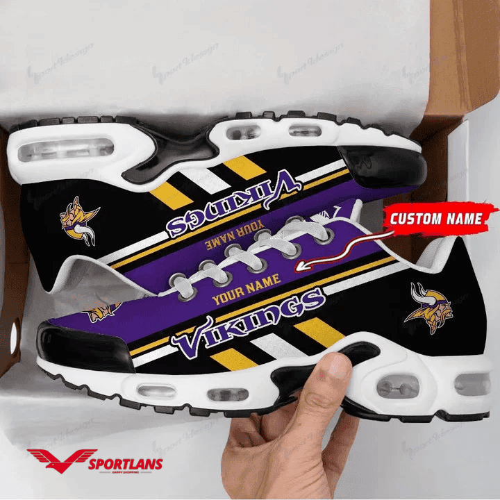 Minnesota Vikings Personalized TN Shoes Air Cushion Sneakers DTTNS