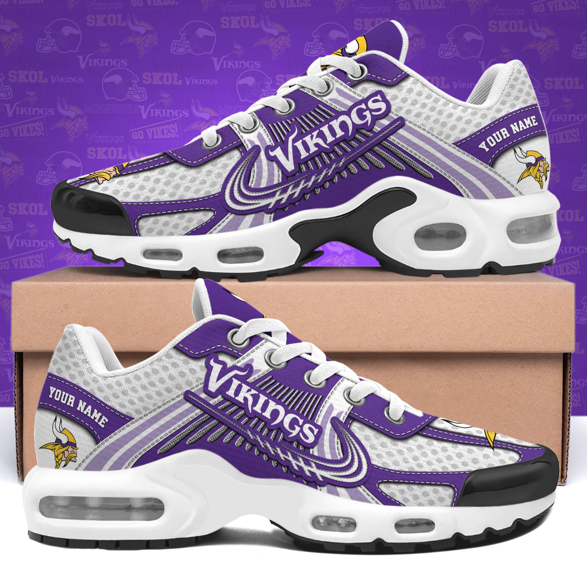 minnesota vikings tn shoes custom your name sport team shoes 9296 ldhr3