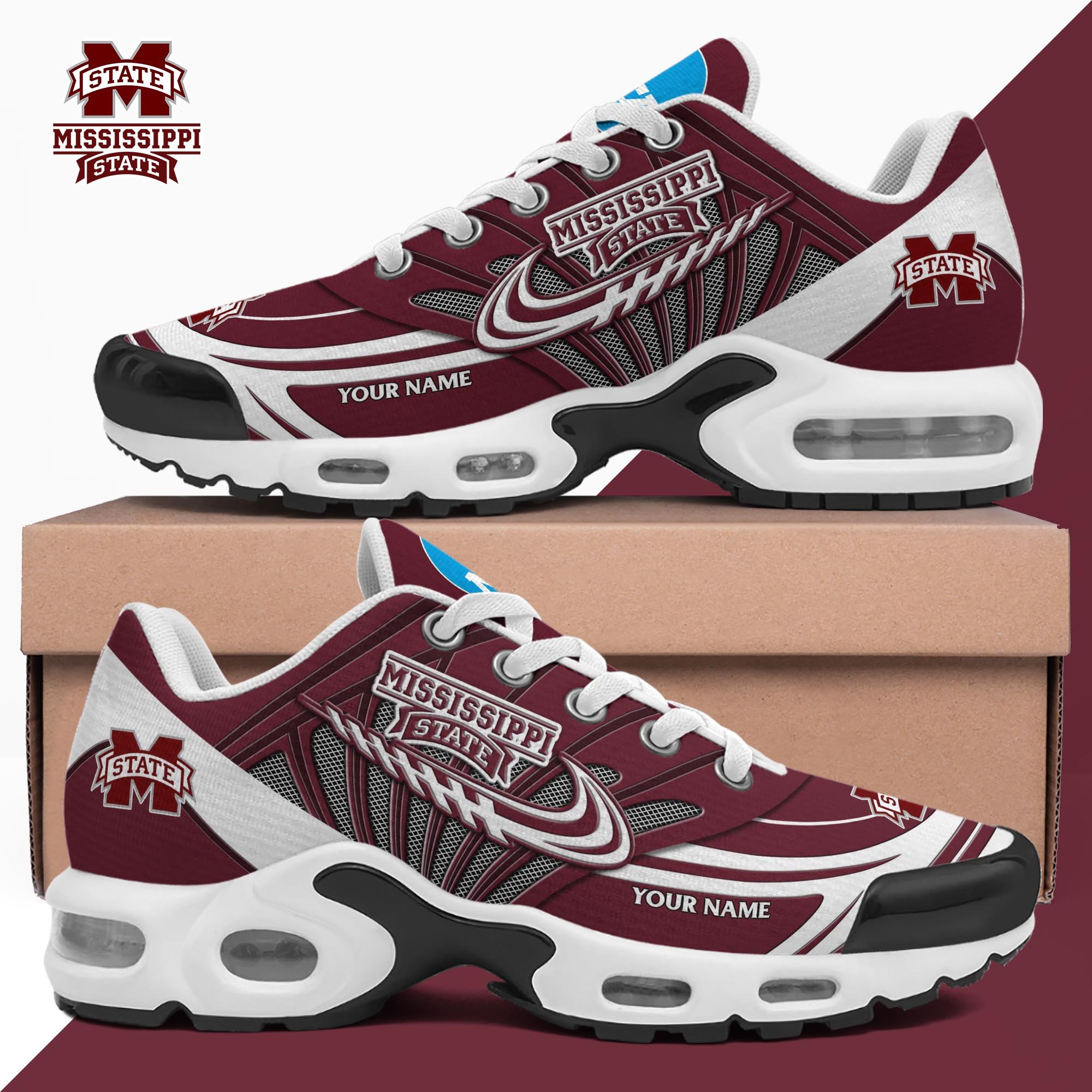 mississippi state bulldogs tn shoes 2026 version custom your name 594 3390 qmiou