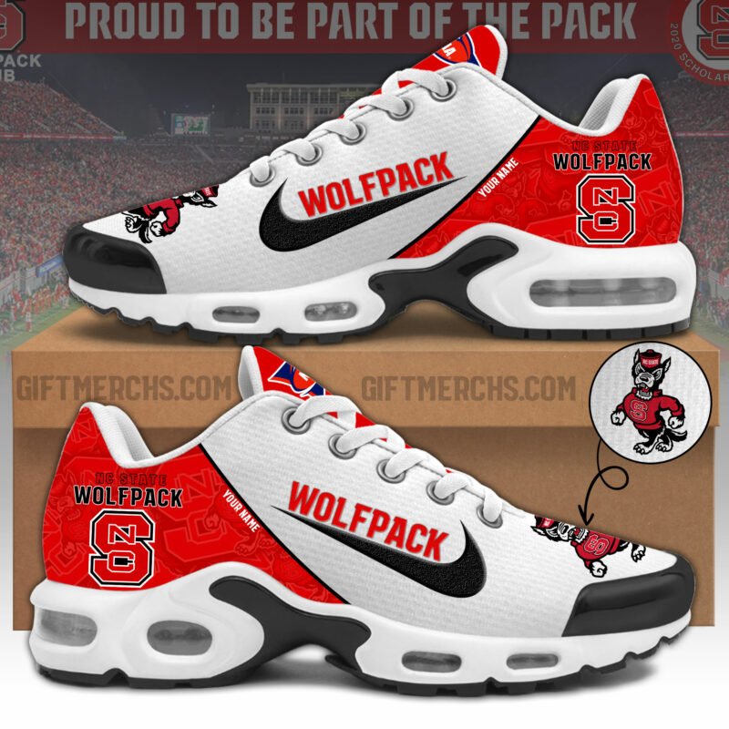 NC State Wolfpack TN Shoes 2026 Version Custom Name, Shoes For Sport Fan, Sport Gifts PH270