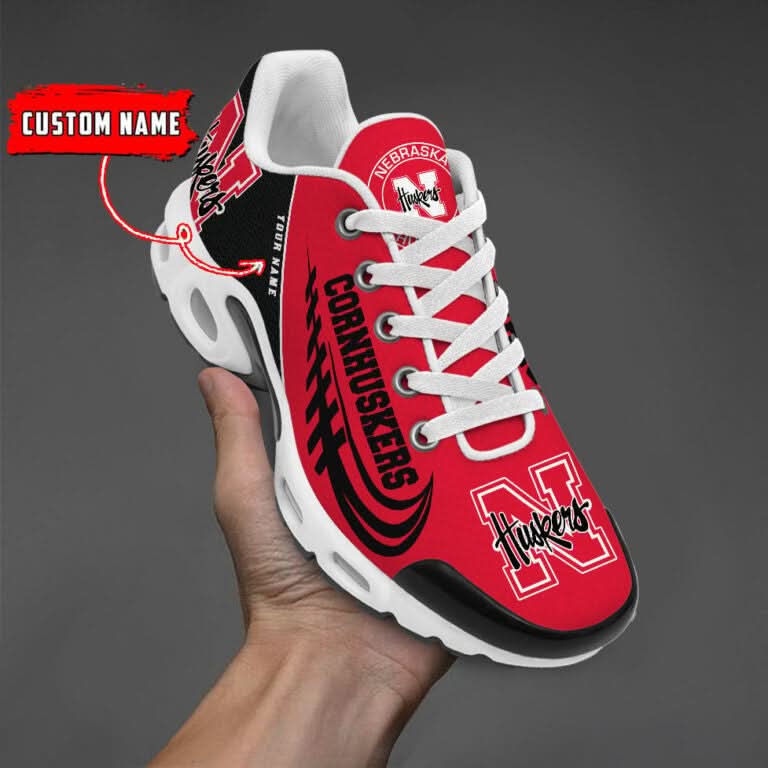 nebraska cornhuskers custom name tn shoes 8678