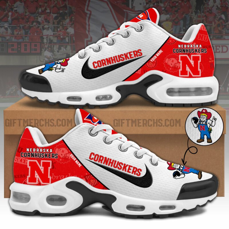 nebraska cornhuskers tn shoes 2026 version custom name shoes for sport fan sport gifts ph270 7661 kqvou