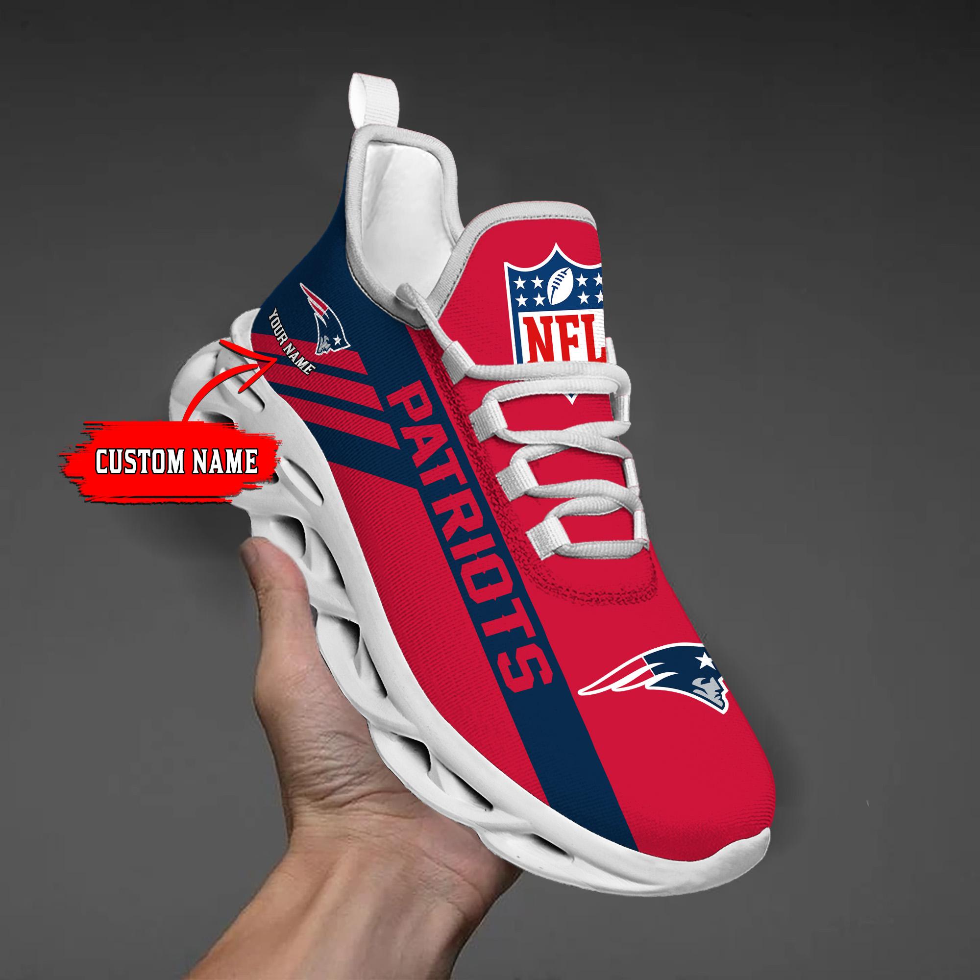new england patriots black max soul shoes 2026 versions custom name 635 4084 ufswr