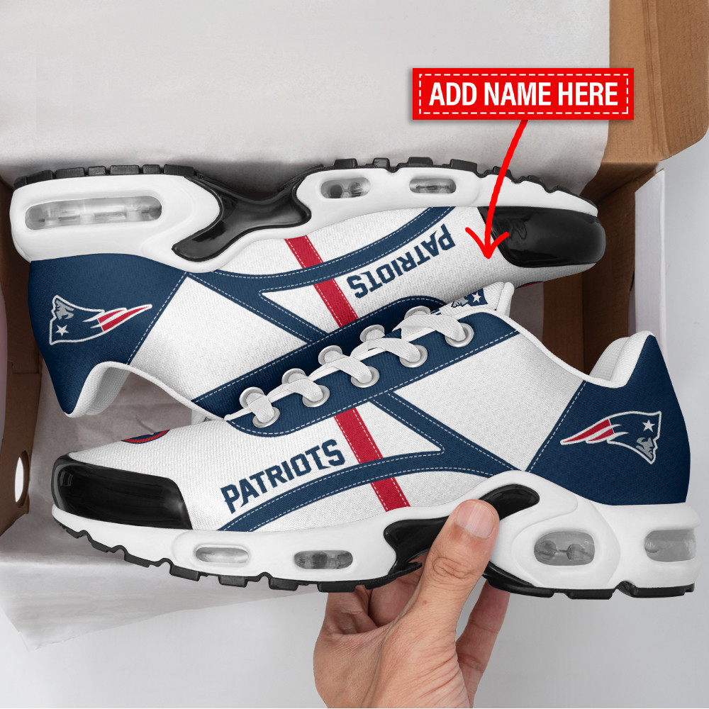 new england patriots personalized plus air max sneaker shoes 4649 1ik26