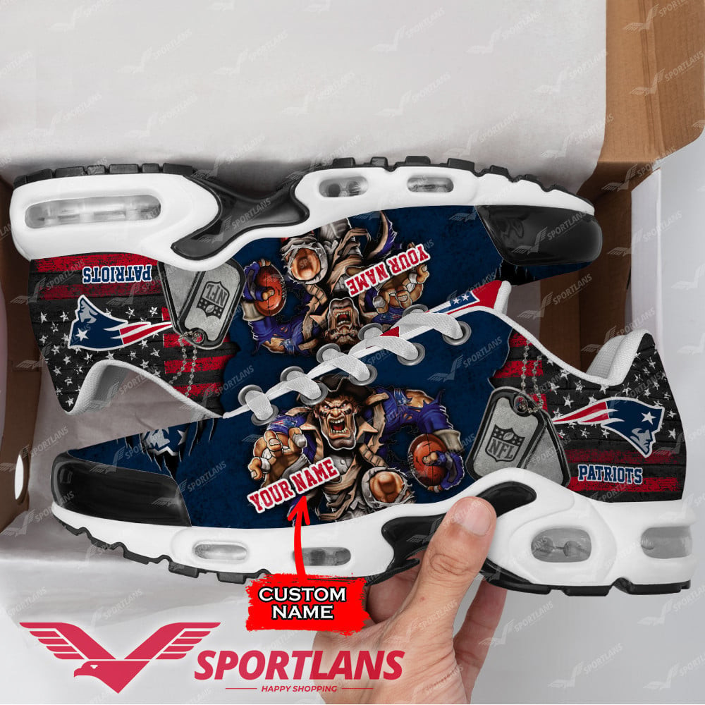 new england patriots personalized tn shoes air cushion sneakers dtynns 7240 ozz1q
