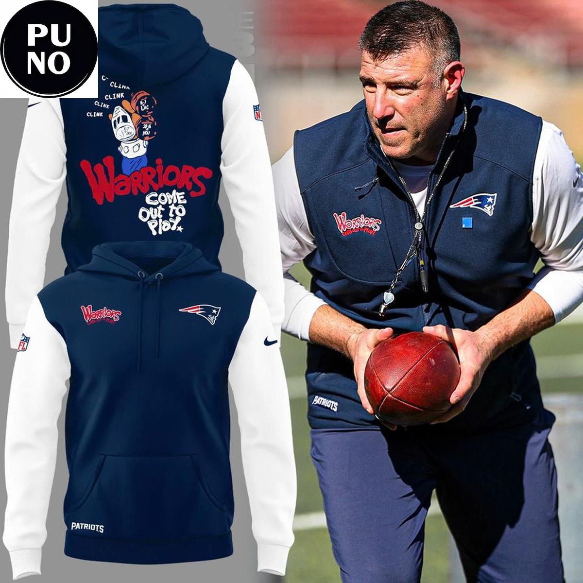 new england patriots warriors come out to play 2026 hoodie 9040 9vqrg