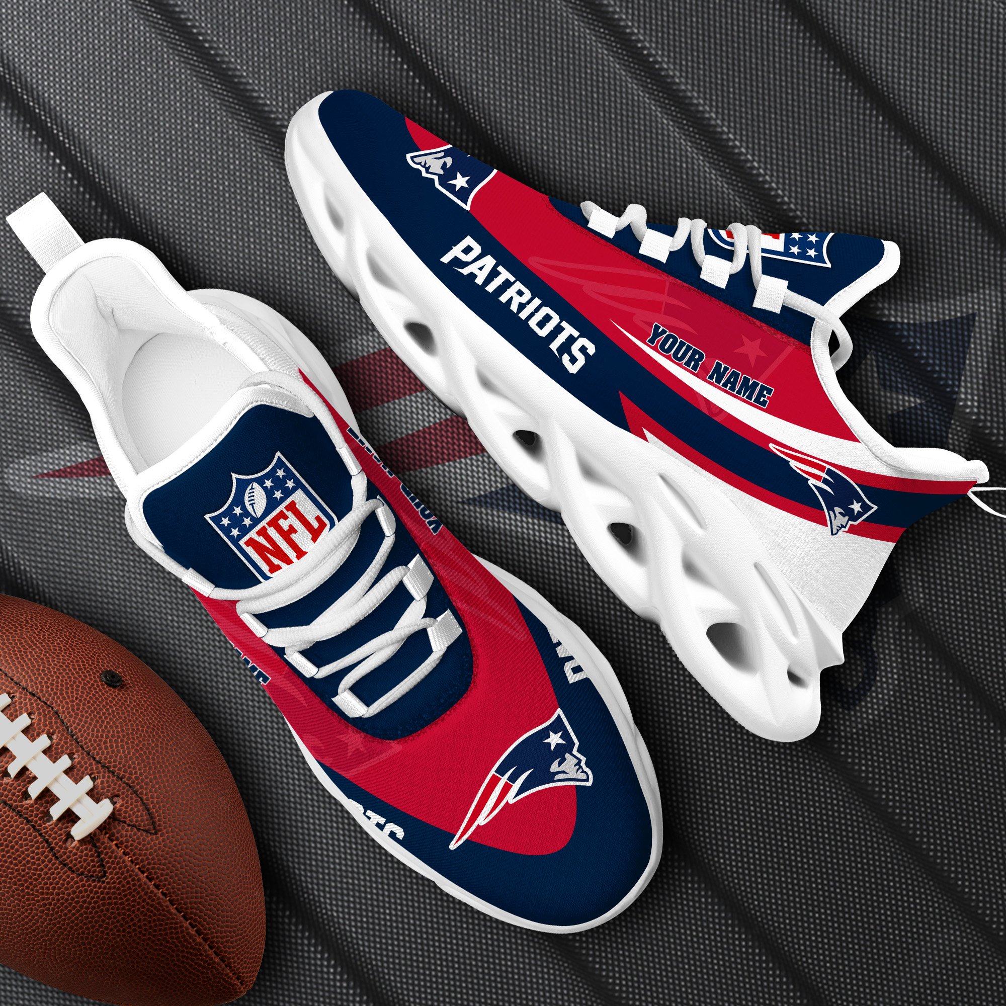 new england patriots white max soul shoes 2026 versions custom your name sports gift for fan sport gifts ph410 5513 j7omi