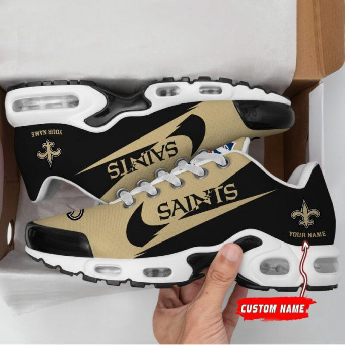 new orleans saints custom name shoes air cushion sneakers 7217 o19qg
