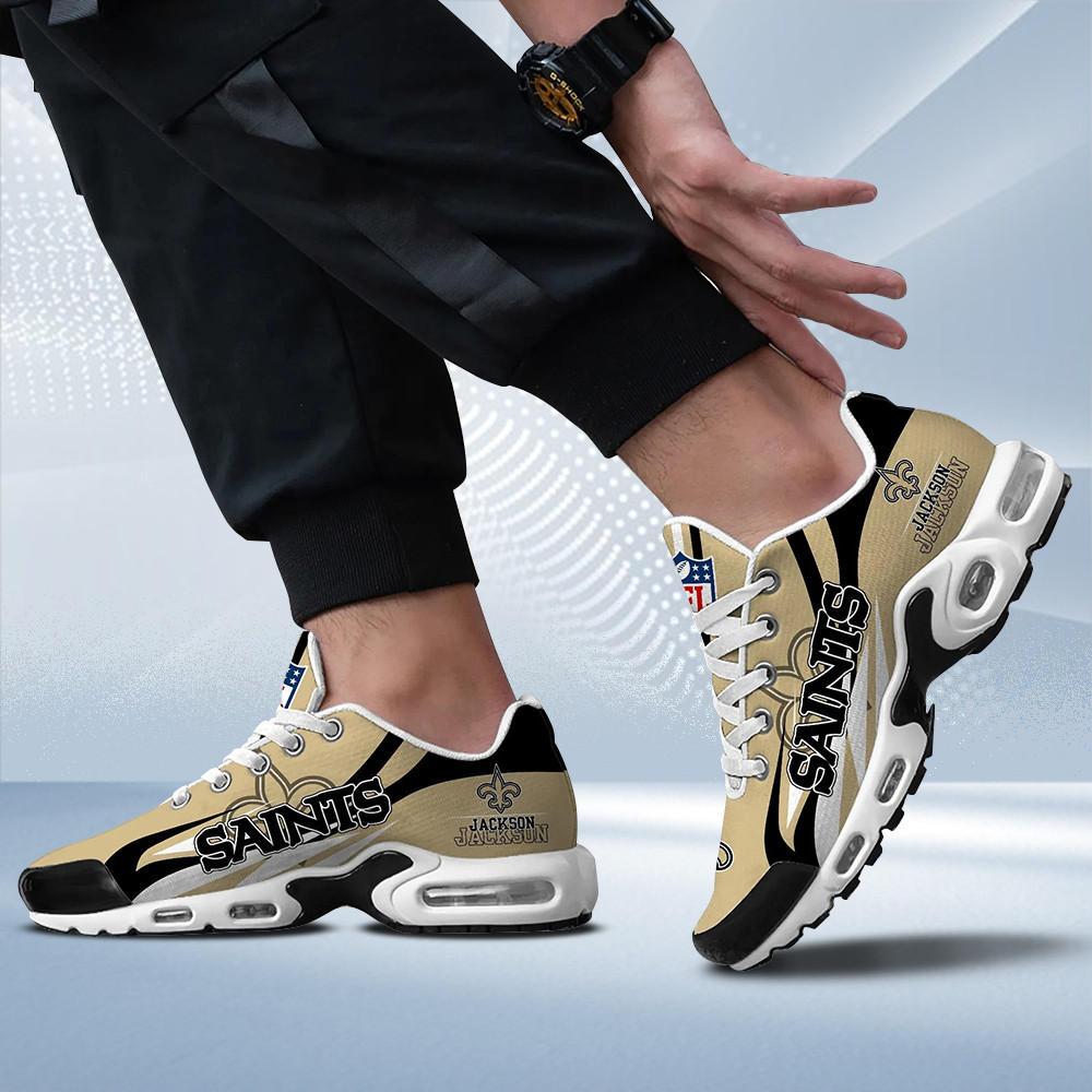 new orleans saints personalized air max shoes cushion sneaker 8837 ctgz0