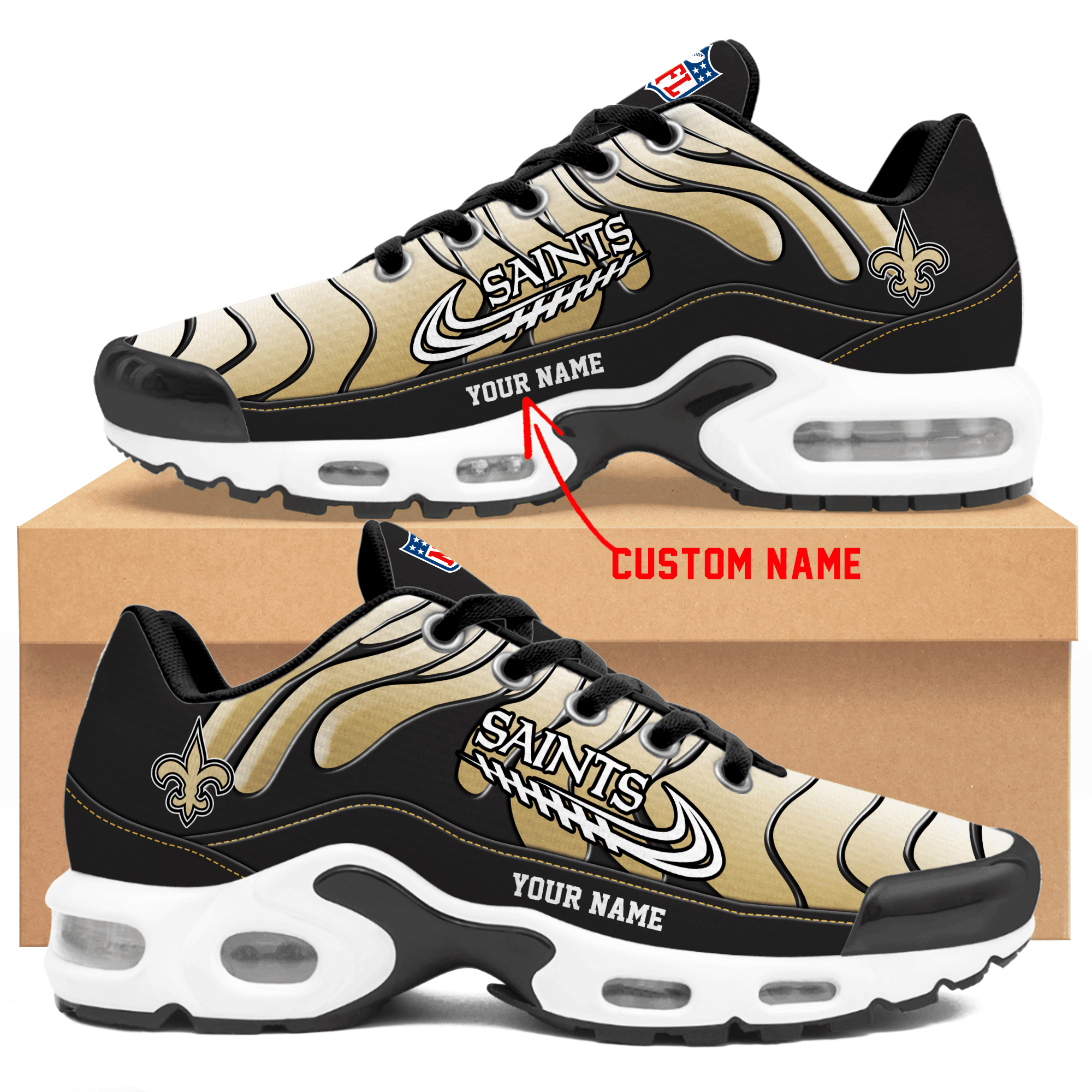 new orleans saints personalized air max shoes td 7423 n9p7n