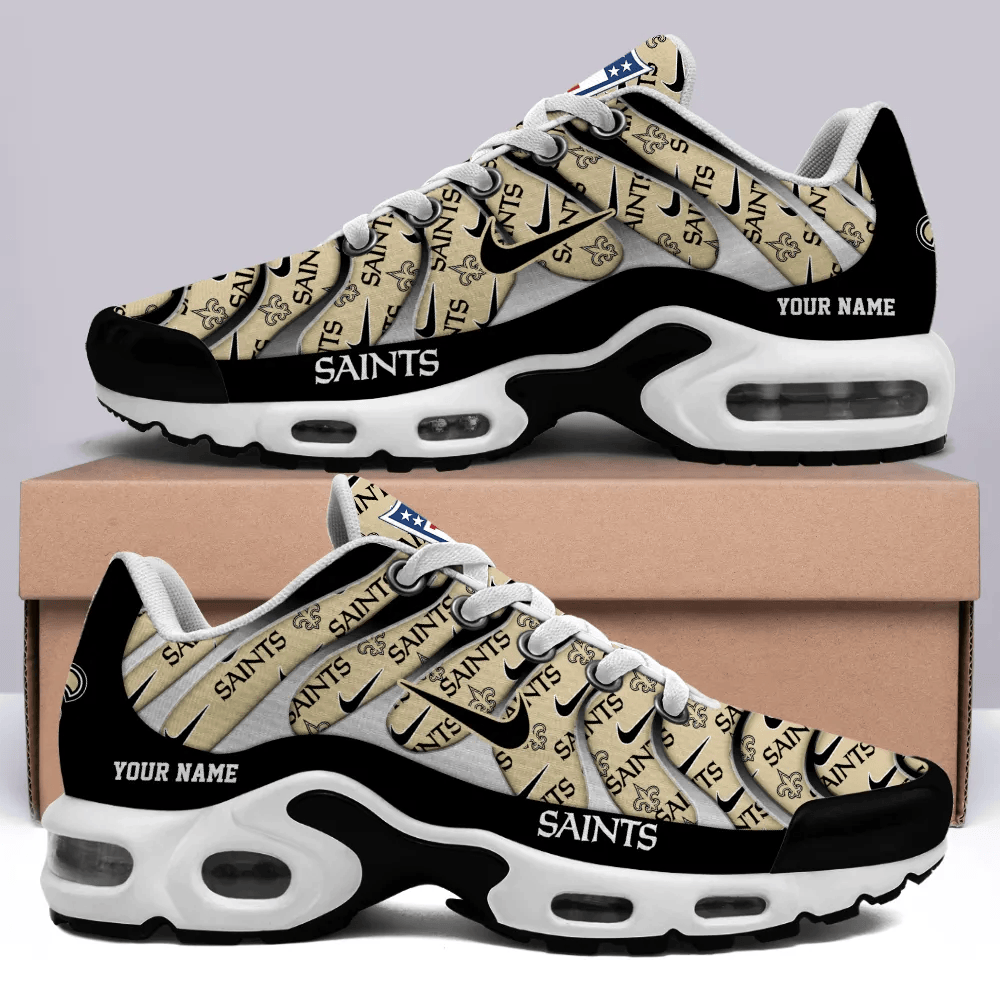 new orleans saints personalized name team mix colors v5 tn air max shoes air cushion sneakers 5258