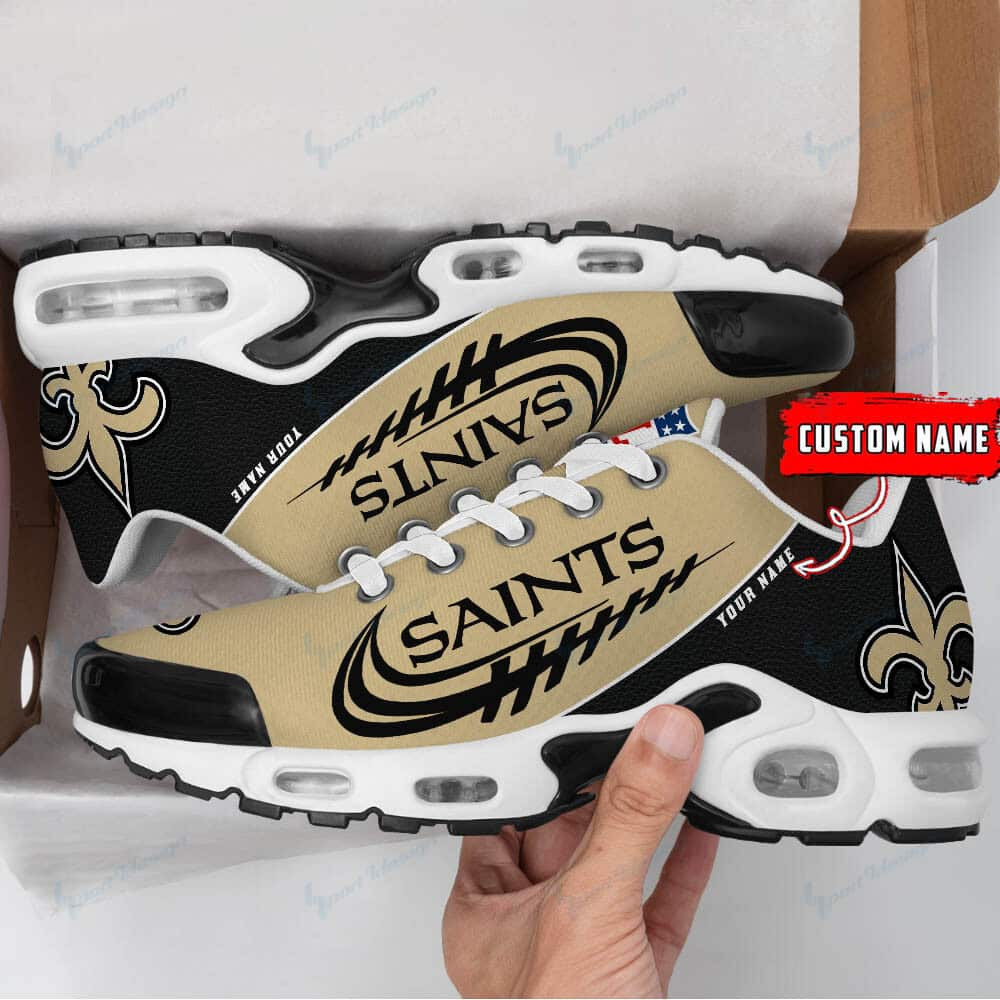 new orleans saints personalized plus air max sneaker shoes 2760 3eogm