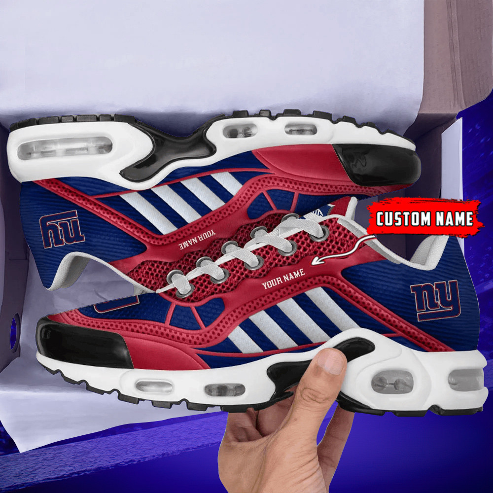 New York Giants Personalized Plus Air Max Sneaker Shoes