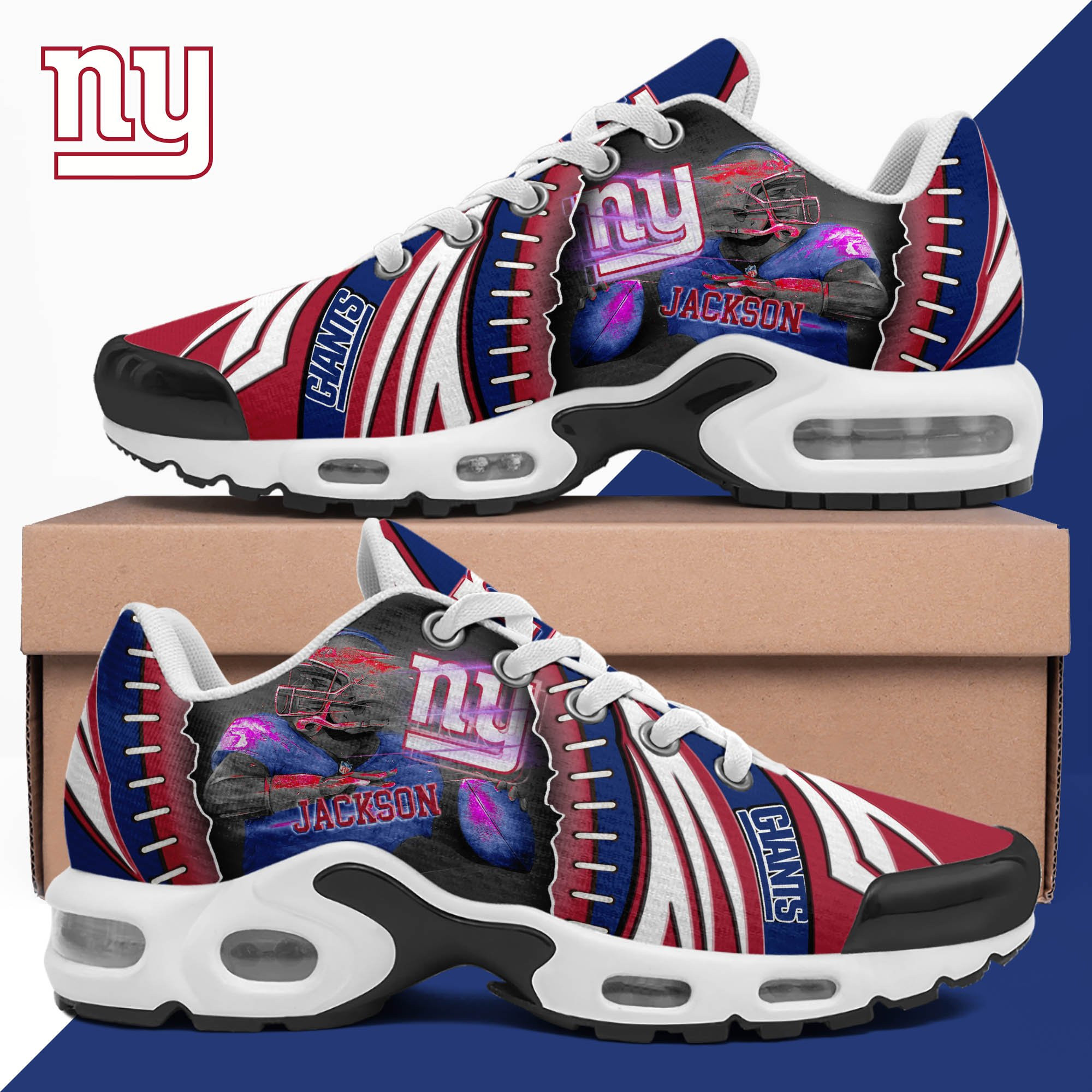 New York Giants TN Shoes 2026 Version Custom Your Name 919