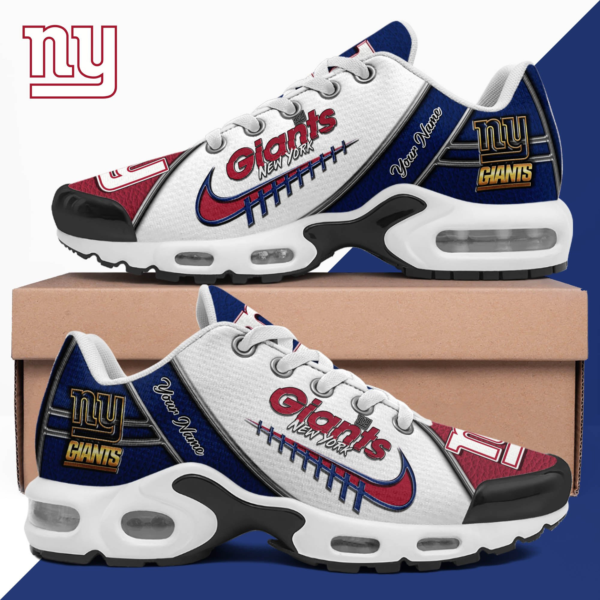 New York Giants TN Shoes 2026 Version Custom Your Name, Football Team Shoes 516