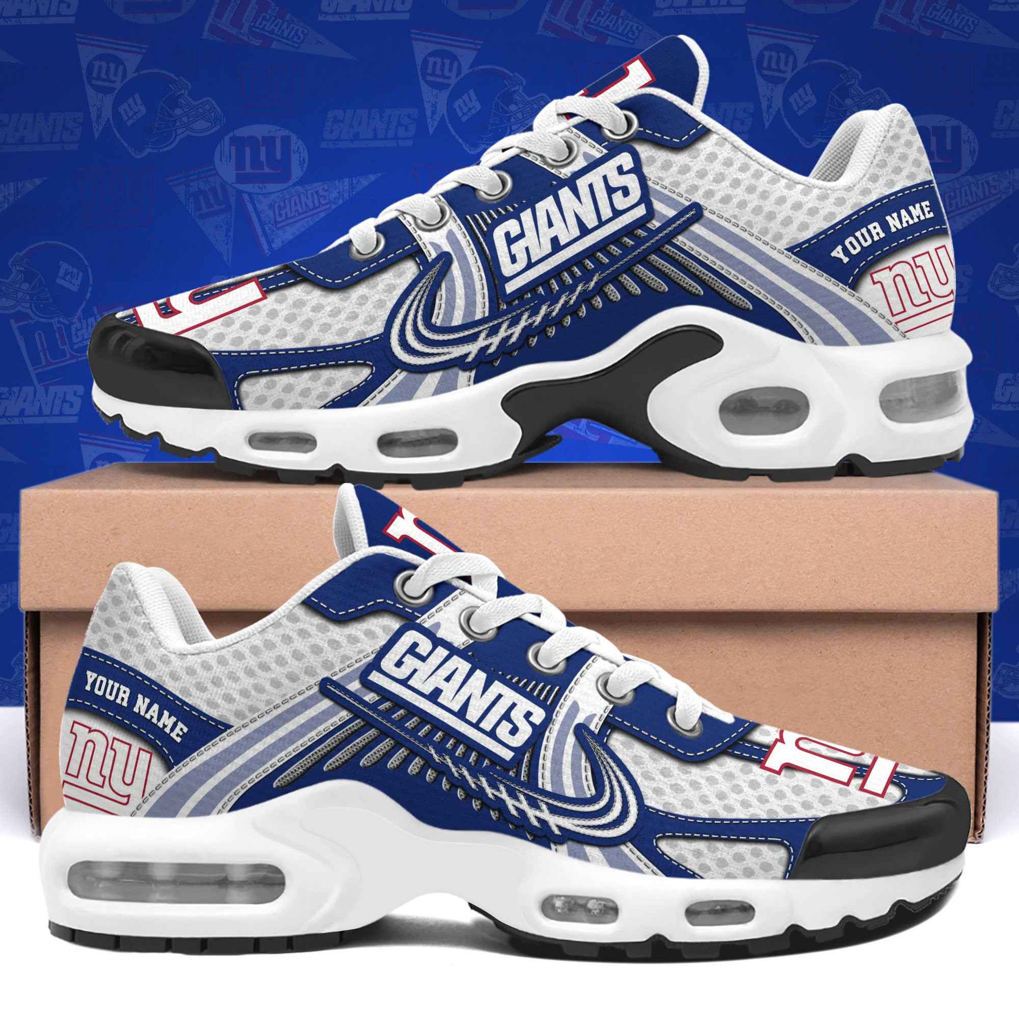 new york giants tn shoes custom your name sport team shoes 1636 0j2f7