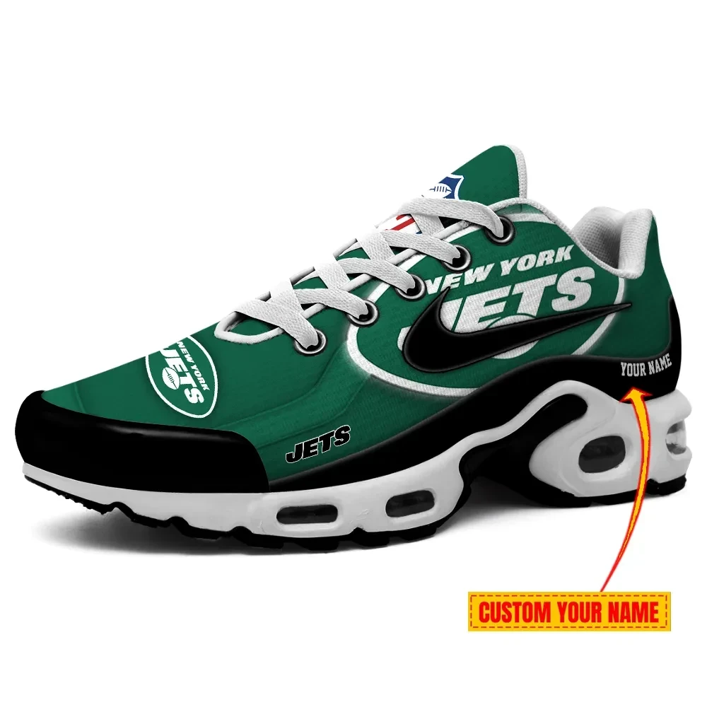 new york jets personalized name team mix colors v1 tn air max shoes air cushion sneakers 1602