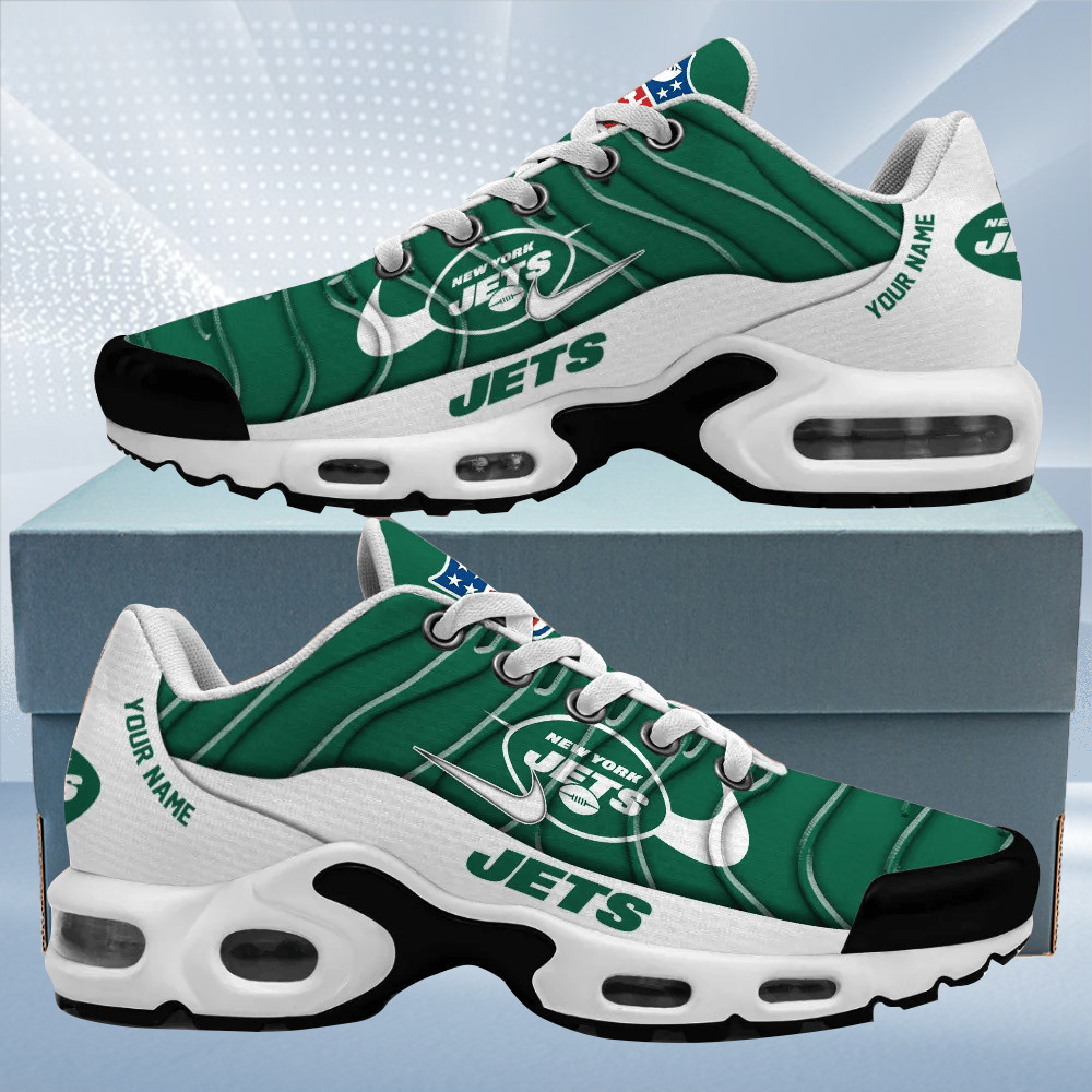 new york jets personalized name team mix colors v4 tn air max shoes air cushion sneakers 2351