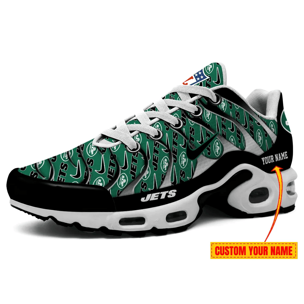 new york jets personalized name team mix colors v5 tn air max shoes air cushion sneakers 9427 mziwl