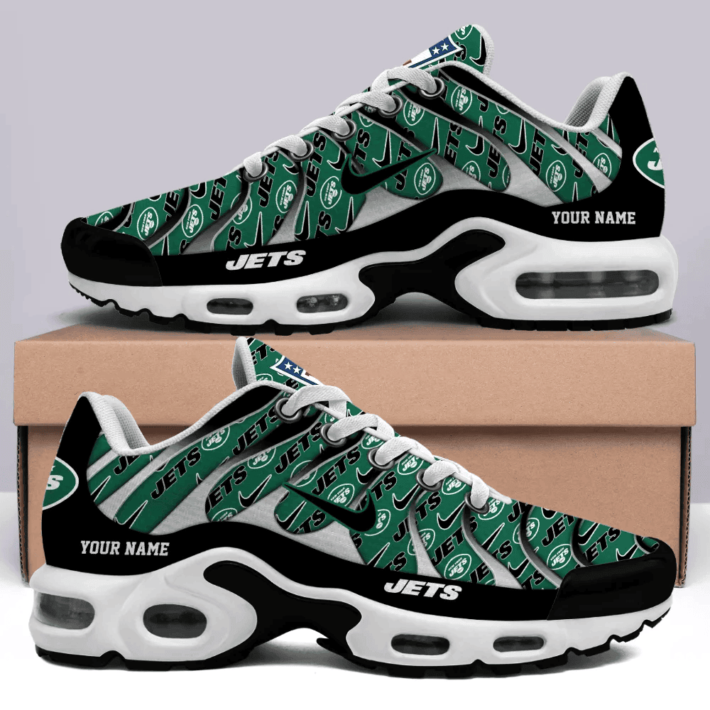 new york jets personalized name team mix colors v5 tn shoes air cushion sneakers 3919 tpka3