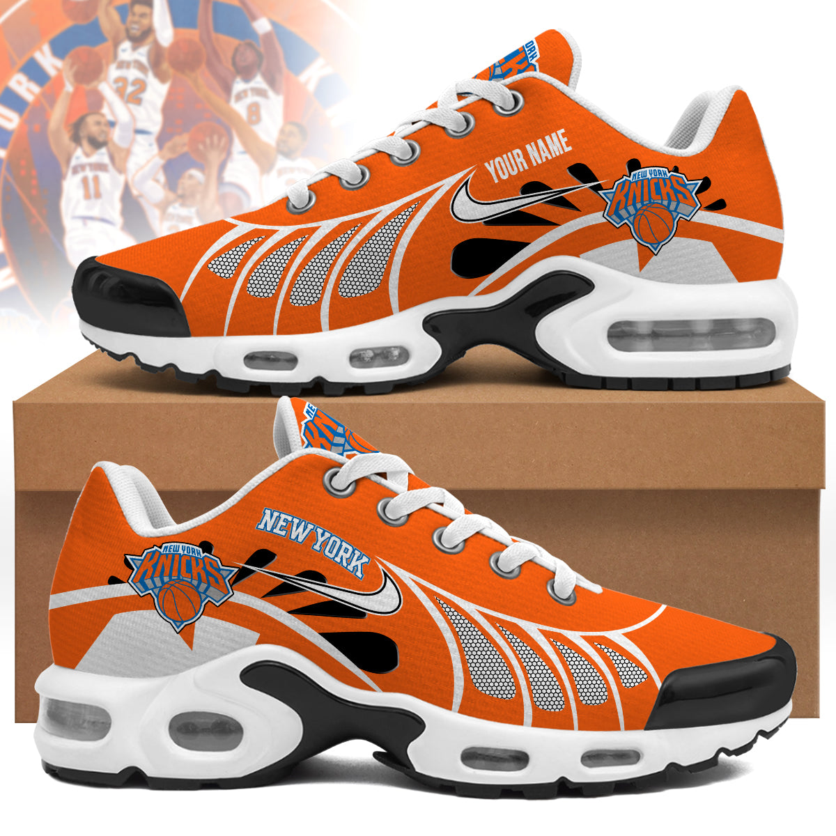 new york knicks personalized air max shoes 8218 rqlmh