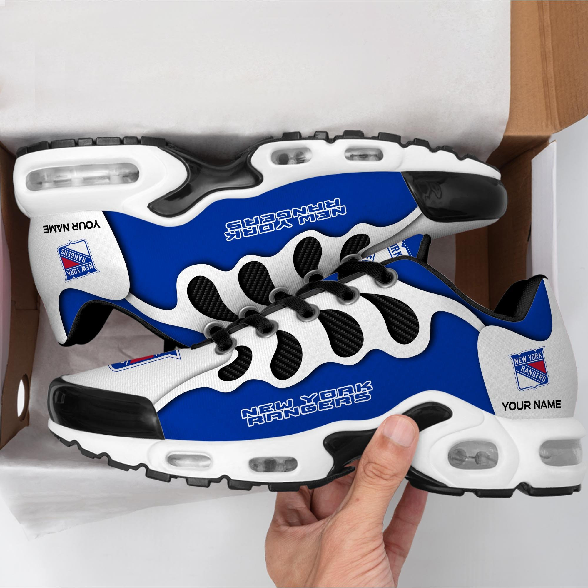 new york rangers tn air max plus shoes sneakers for men and women 7318 02ihe