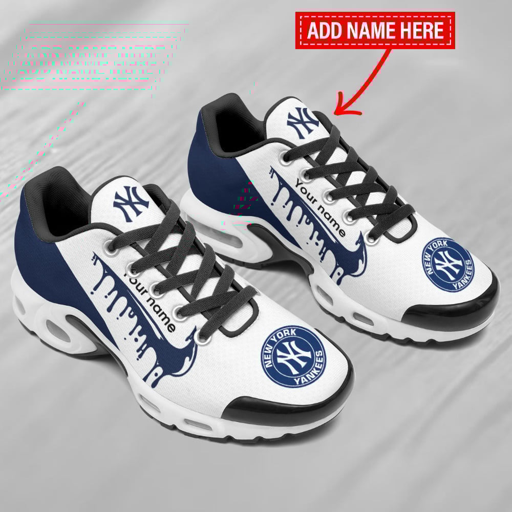 New York Yankees Personalized Air Max Shoes Cushion Sneaker