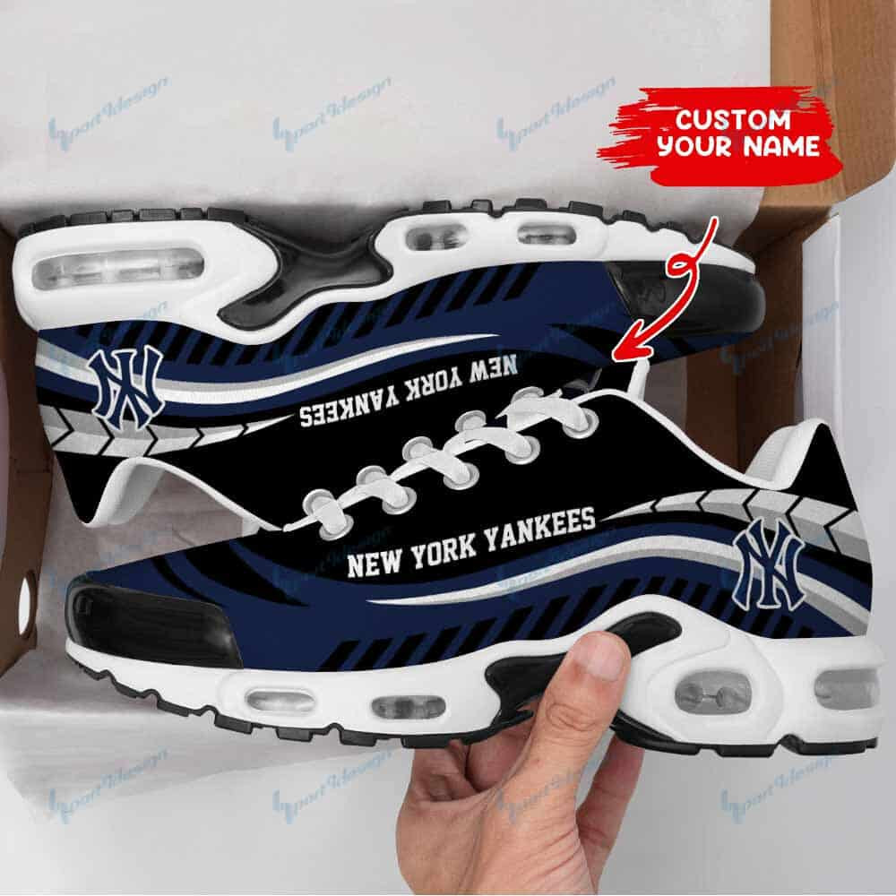 New York Yankees Personalized Plus Air Max Sneaker Shoes