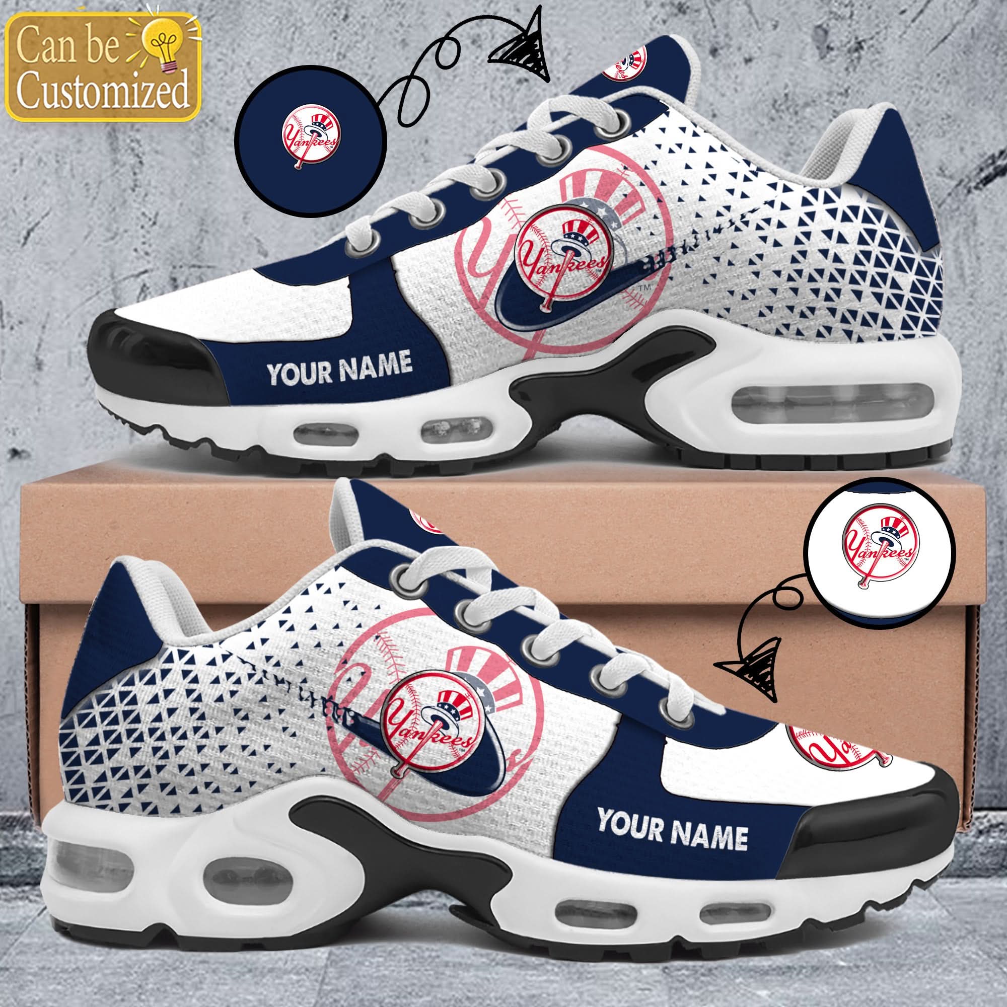 new york yankees premium a951 shoes personalized 1243 oc6tn