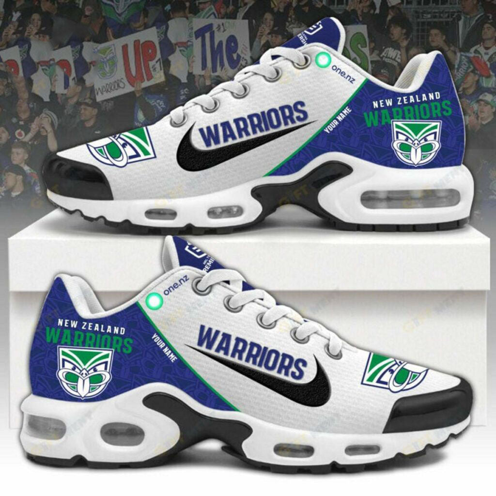 new zealand warriors customized unisex air max plus sneaker 1849 atcq7
