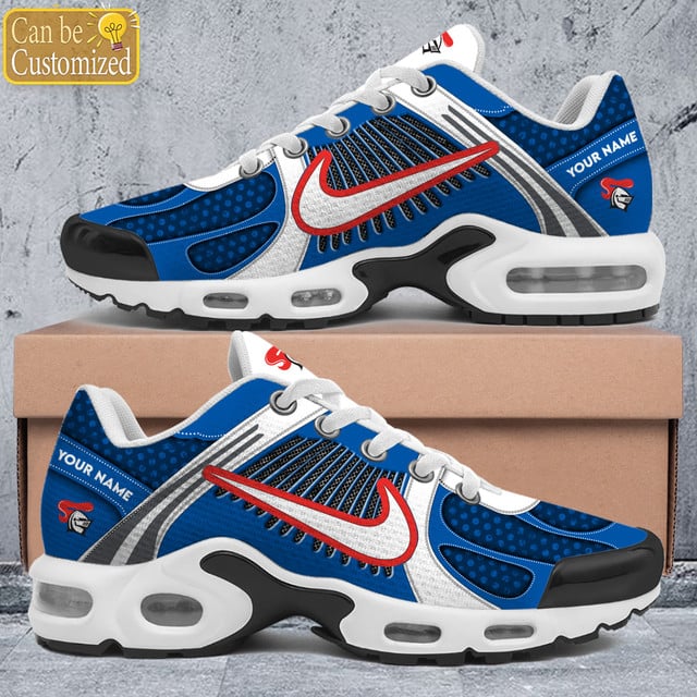 newcastle knights customized unisex air max plus sneakers 8447 6agcw