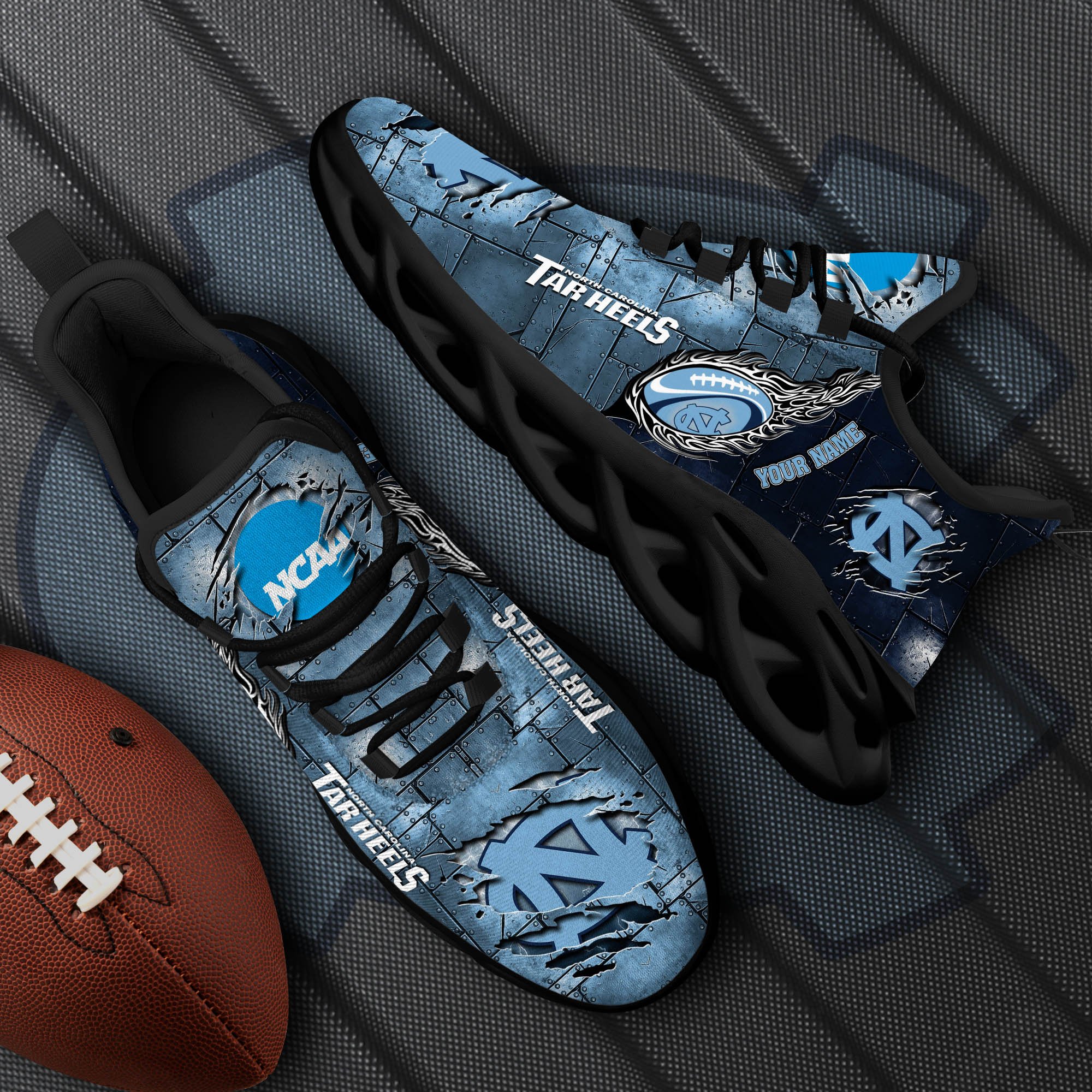 north carolina tar heels black max soul shoes 2026 versions white max soul shoes custom your name ph879 9807 0gz1y