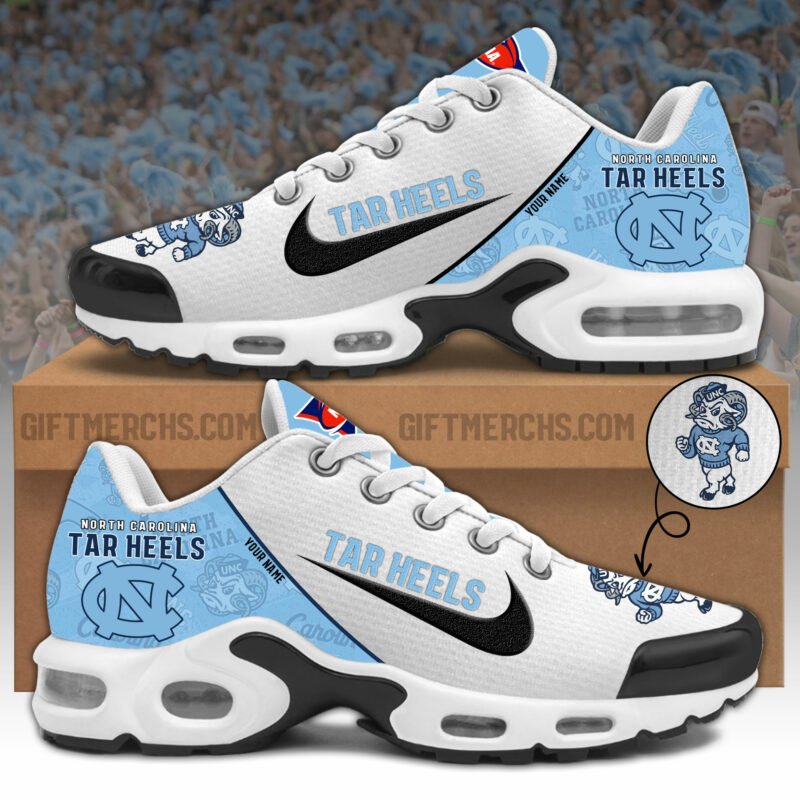 north carolina tar heels tn shoes 2026 version custom name shoes for sport fan sport gifts ph270 6868 rt4vz