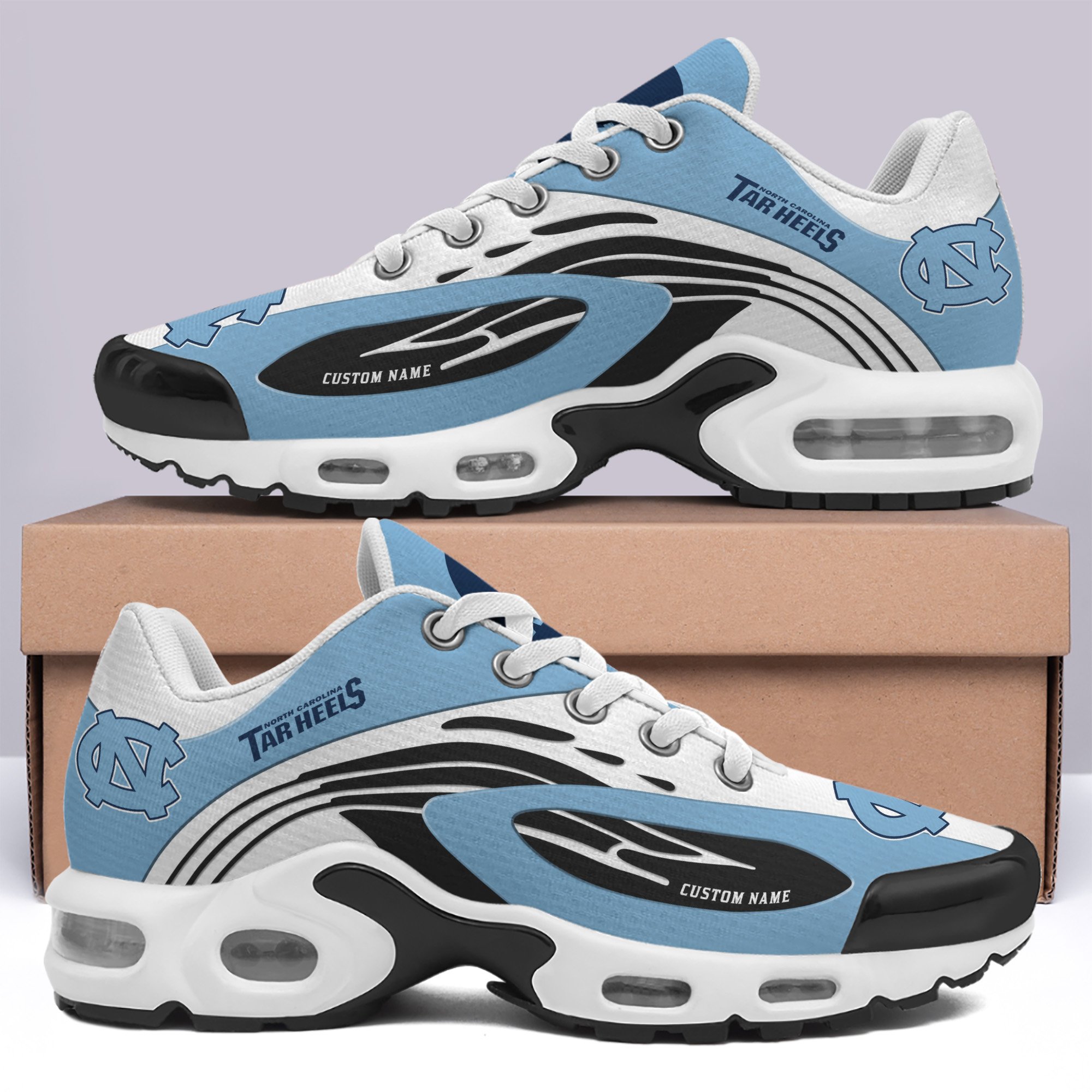 north carolina tar heels tn shoes 2026 version custom your name 026 9240