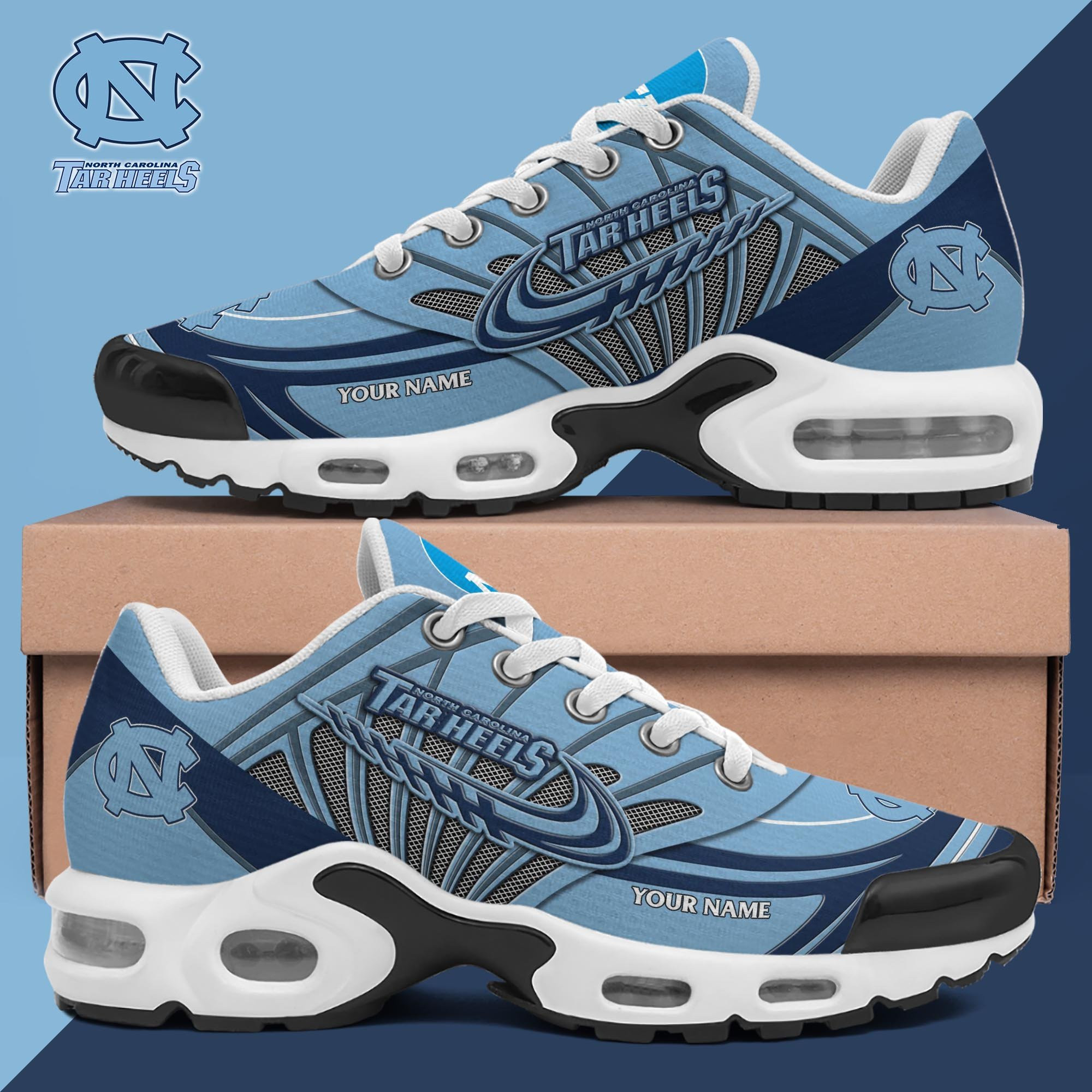 north carolina tar heels tn shoes 2026 version custom your name 594 5176 lrtzb