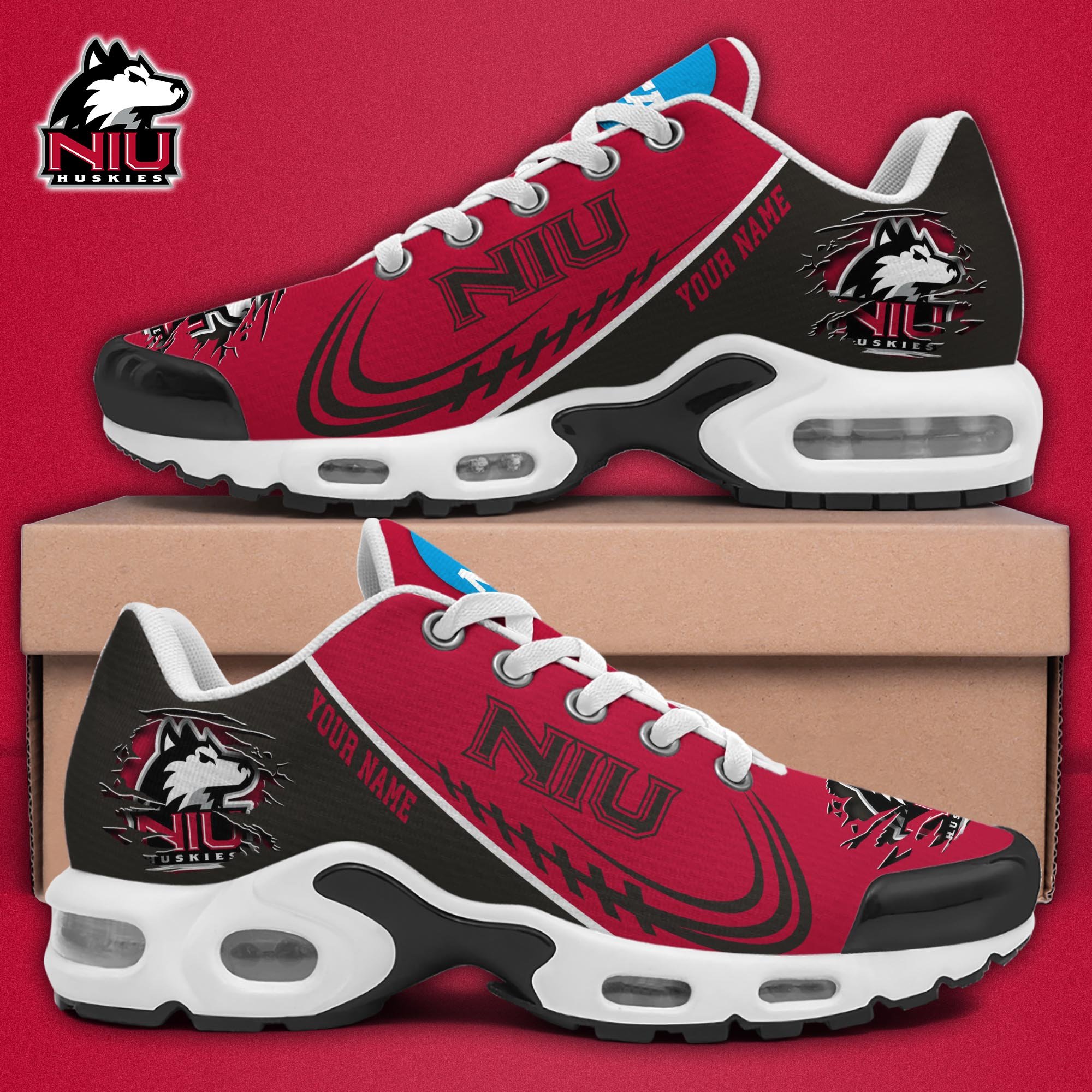 northern illinois huskies tn shoes 2026 version custom name 8169 u4jfq