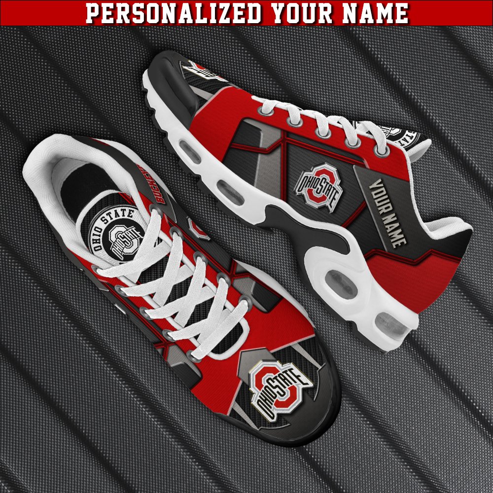 Ohio State Buckeyes TN Shoes 2026 Version Personalized Your Name, Sport Team Shoes, Gifts For Fan ETHY 51335