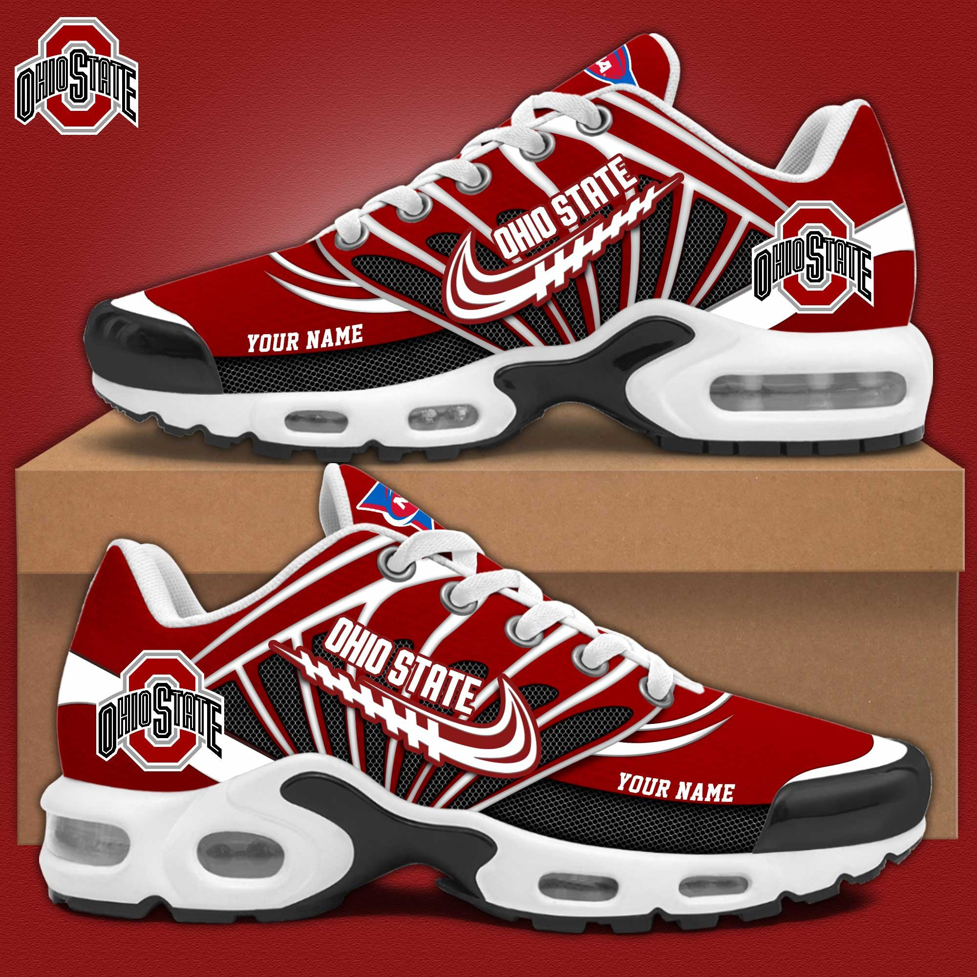 ohio state tn air max plus shoes sneakers for men and women 8754 dzkpc