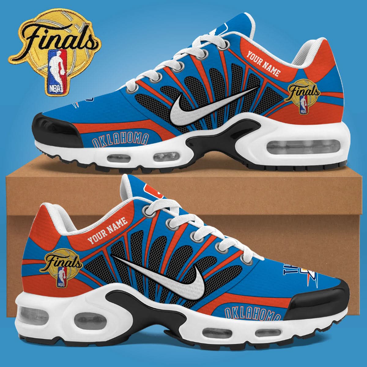 oklahoma city thunder 2026 nba final premium shoes 5163