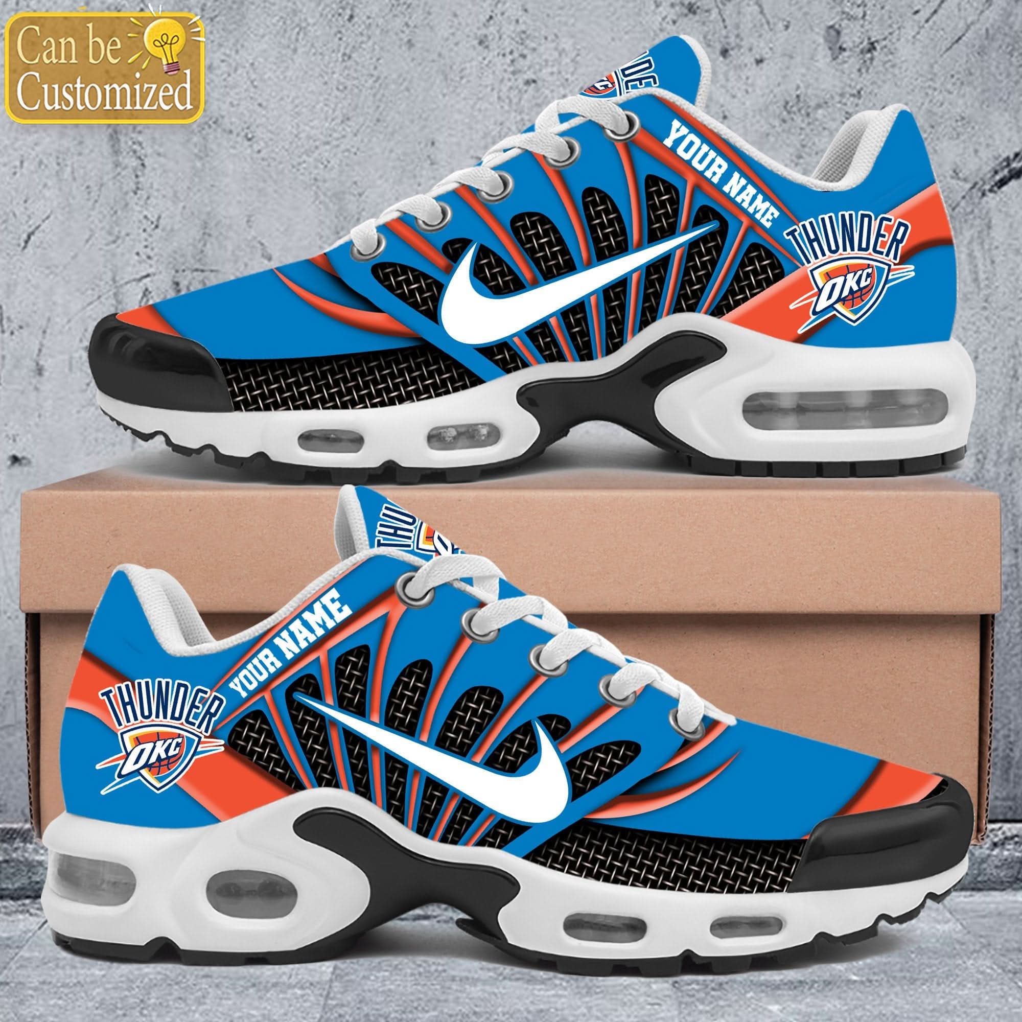 Oklahoma City Thunder Premium A951 Limited Shoes Personalized