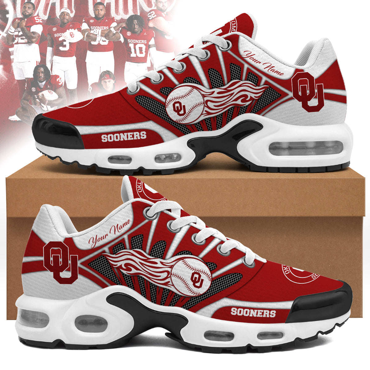 oklahoma sooners sport shoes 7086