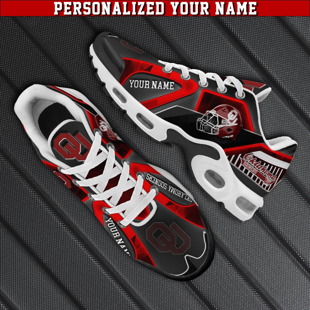Oklahoma Sooners Team TN Shoes 2026 Version Personalized Your Name, Sport Shoes, Fan Gifts ETHY 51257
