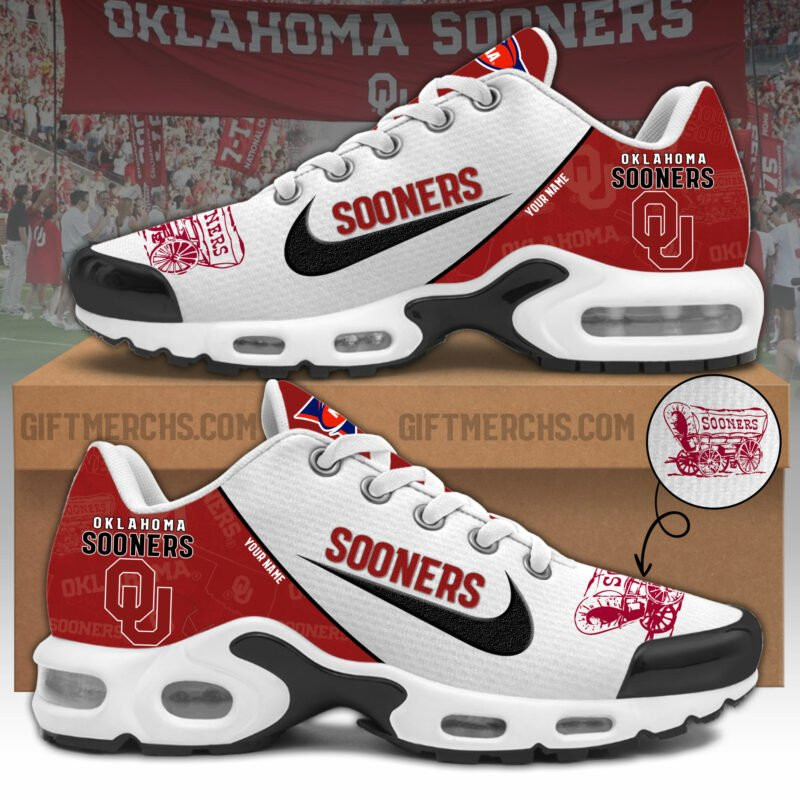 Oklahoma Sooners TN Shoes 2026 Version Custom Name, Shoes For Sport Fan, Sport Gifts PH270