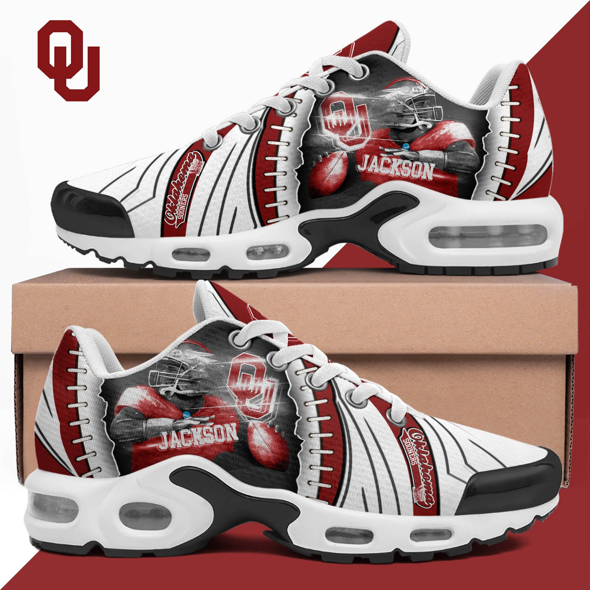 Oklahoma Sooners TN Shoes 2026 Version Custom Your Name 919