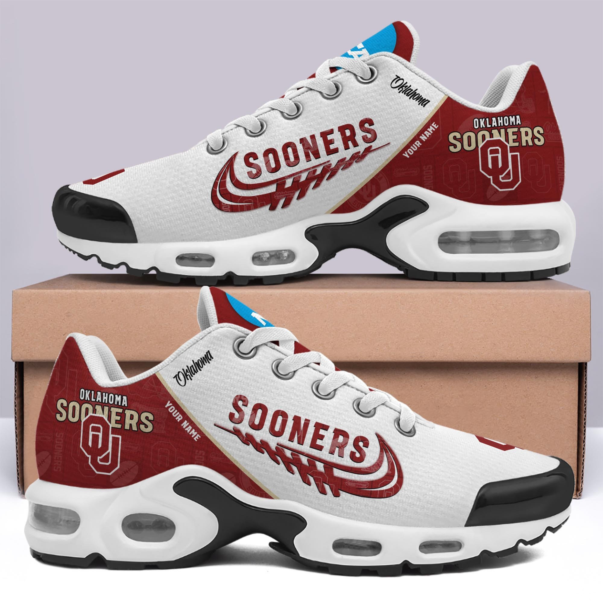 Oklahoma Sooners TN Shoes Custom Your Name 2026 Version 203