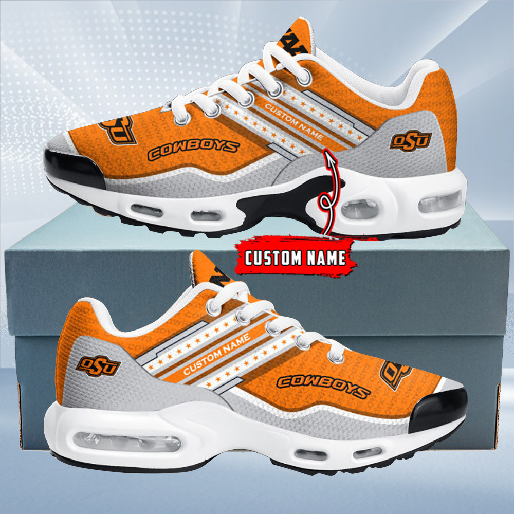 oklahoma state cowboys personalized name team logo mix colors star line tn air max shoes air cushion sneakers 8822 ok4n6
