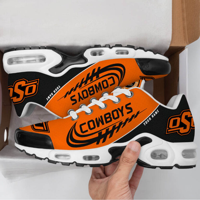 Oklahoma State Cowboys Personalized TN Air Max Shoes Air Cushion Sneakers