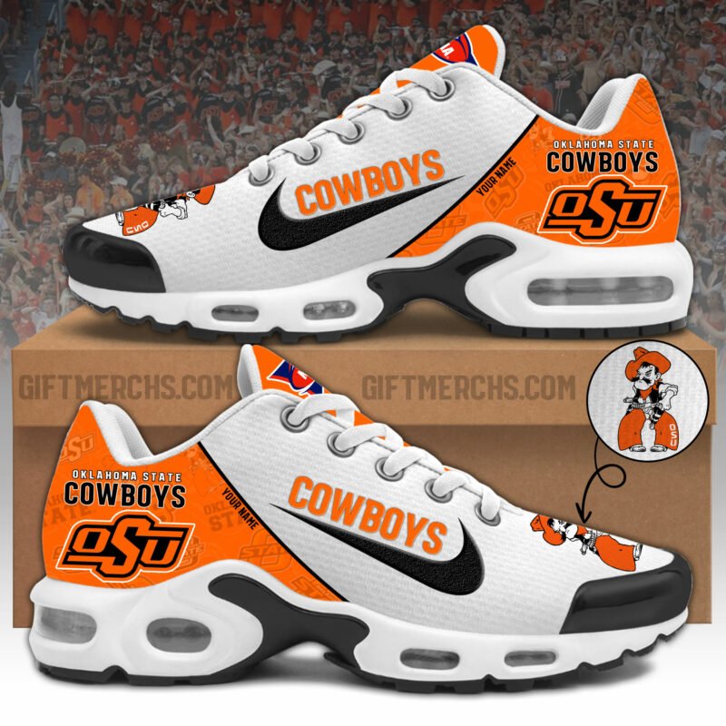 Oklahoma State Cowboys TN Shoes 2026 Version Custom Name, Shoes For Sport Fan, Sport Gifts PH270
