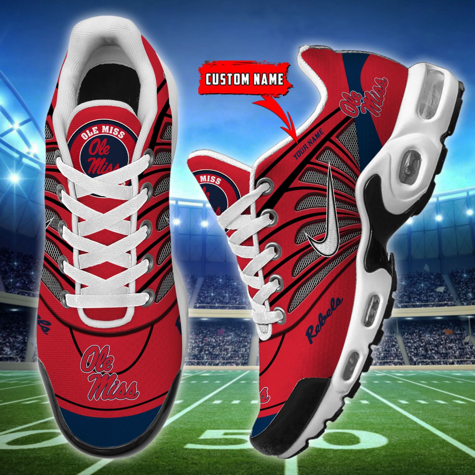 ole miss rebels air max plus shoes limited 4599 tghhq